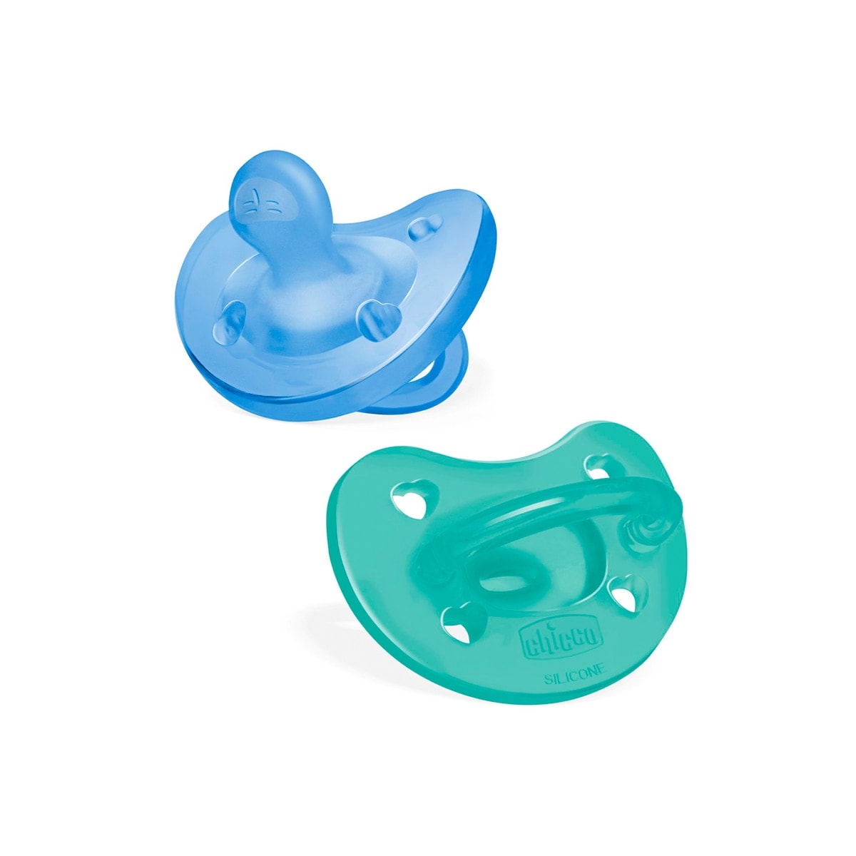 Chicco - Chupete silicona Chicco Physio Soft 6-16 meses 2 ud. - Image 1