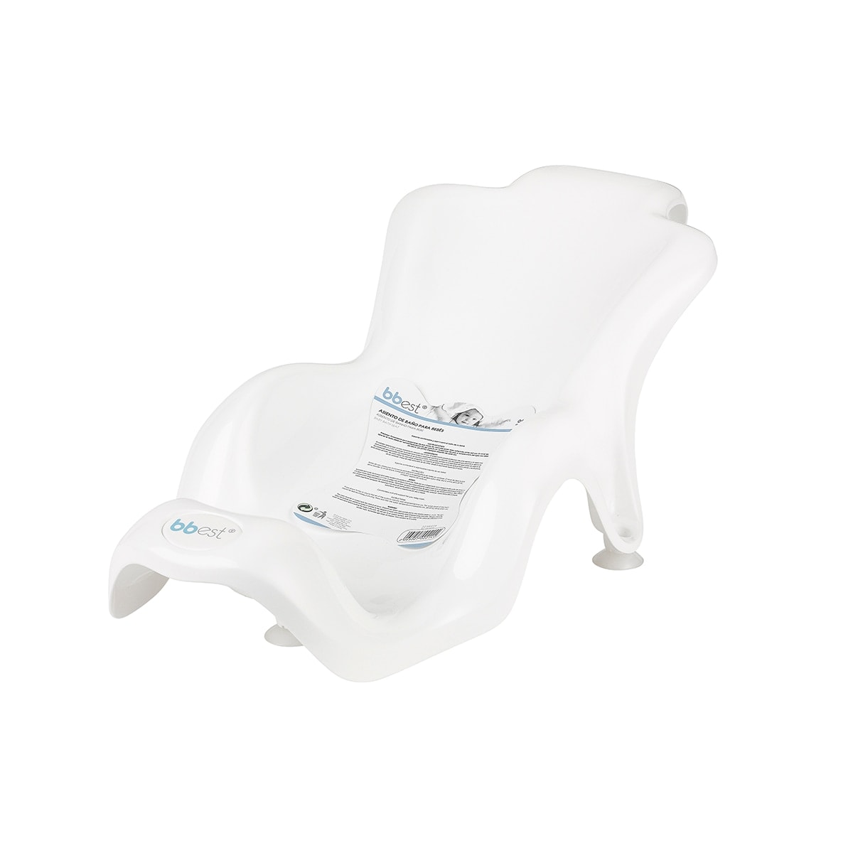 bbest - Hamaca de Baño bbest Rígida Ballena blanco. - Image 1