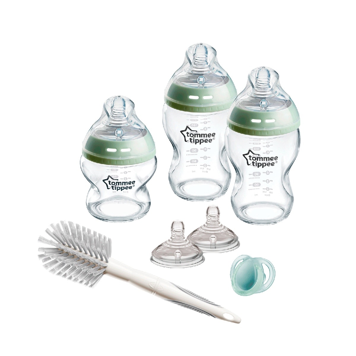 Tommee Tippee - Set 1os. comienzos biberones cristal Tommee Tippee Natural Start. - Image 1