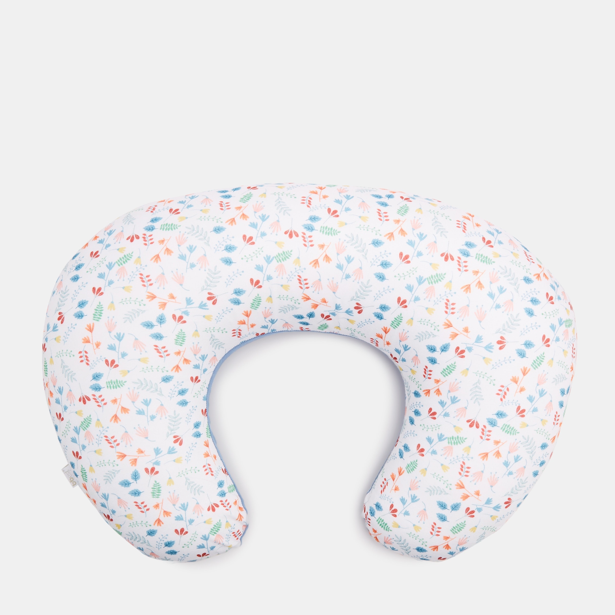 bbest - Almohada de lactancia flores Bbest azul-blanco. - Image 1