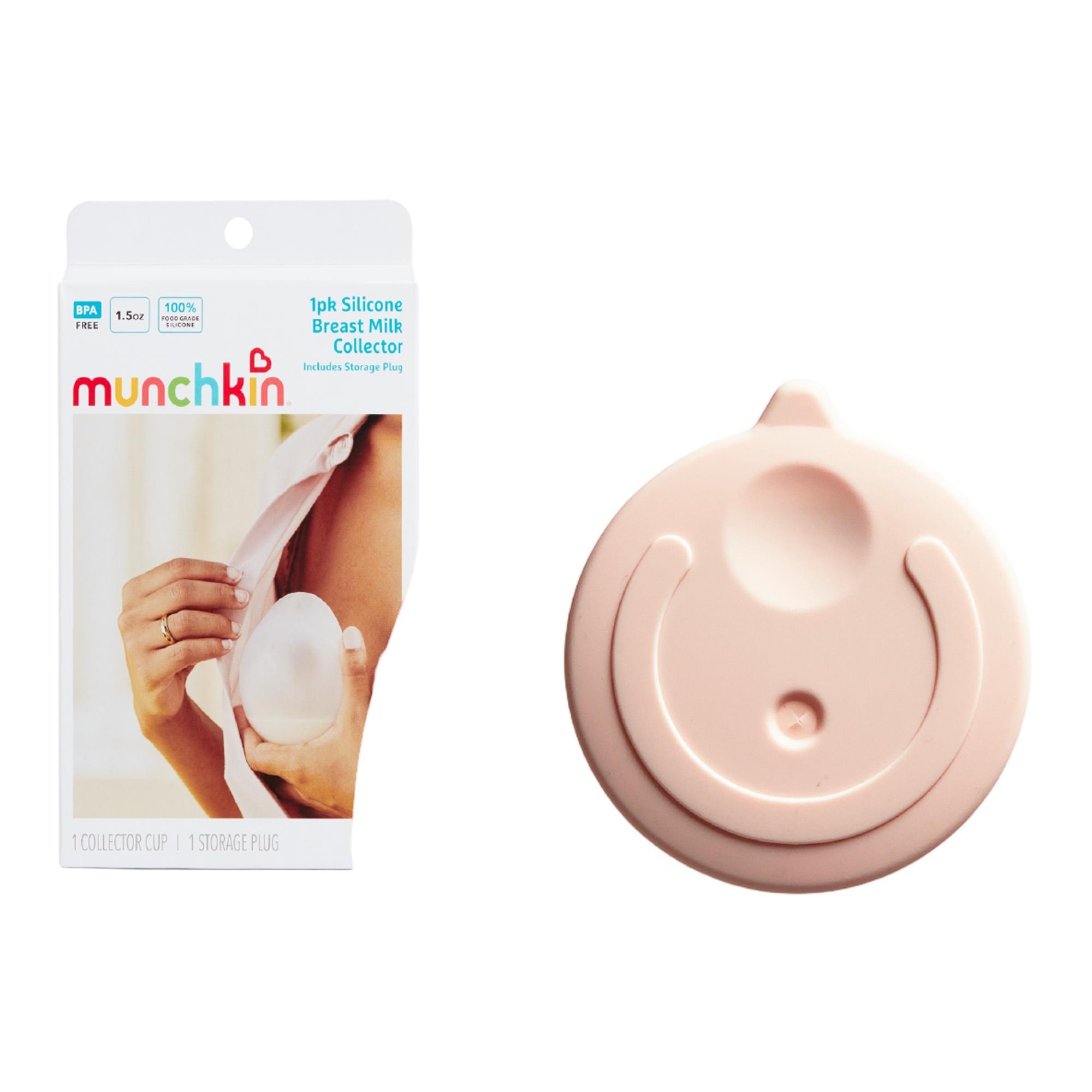 Munchkin - Copas colectoras leche materna Munchkin Flow silicona. - Image 1