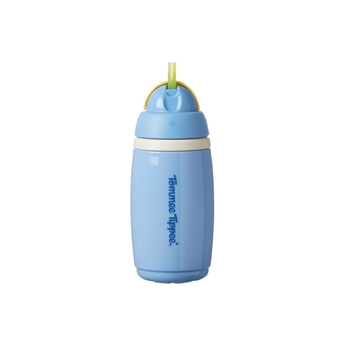 Tommee Tippee - Botella con pajita Tommee Tippee insulated active 266ml, 12 meses. - Image 1