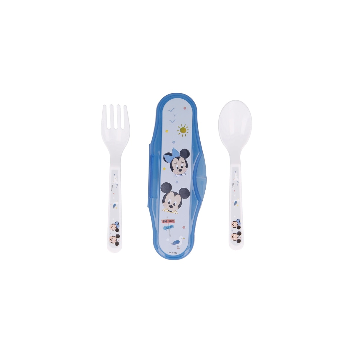Stor - Juego de cubiertos Disney Mickey-Minnie con estuche. - Image 1