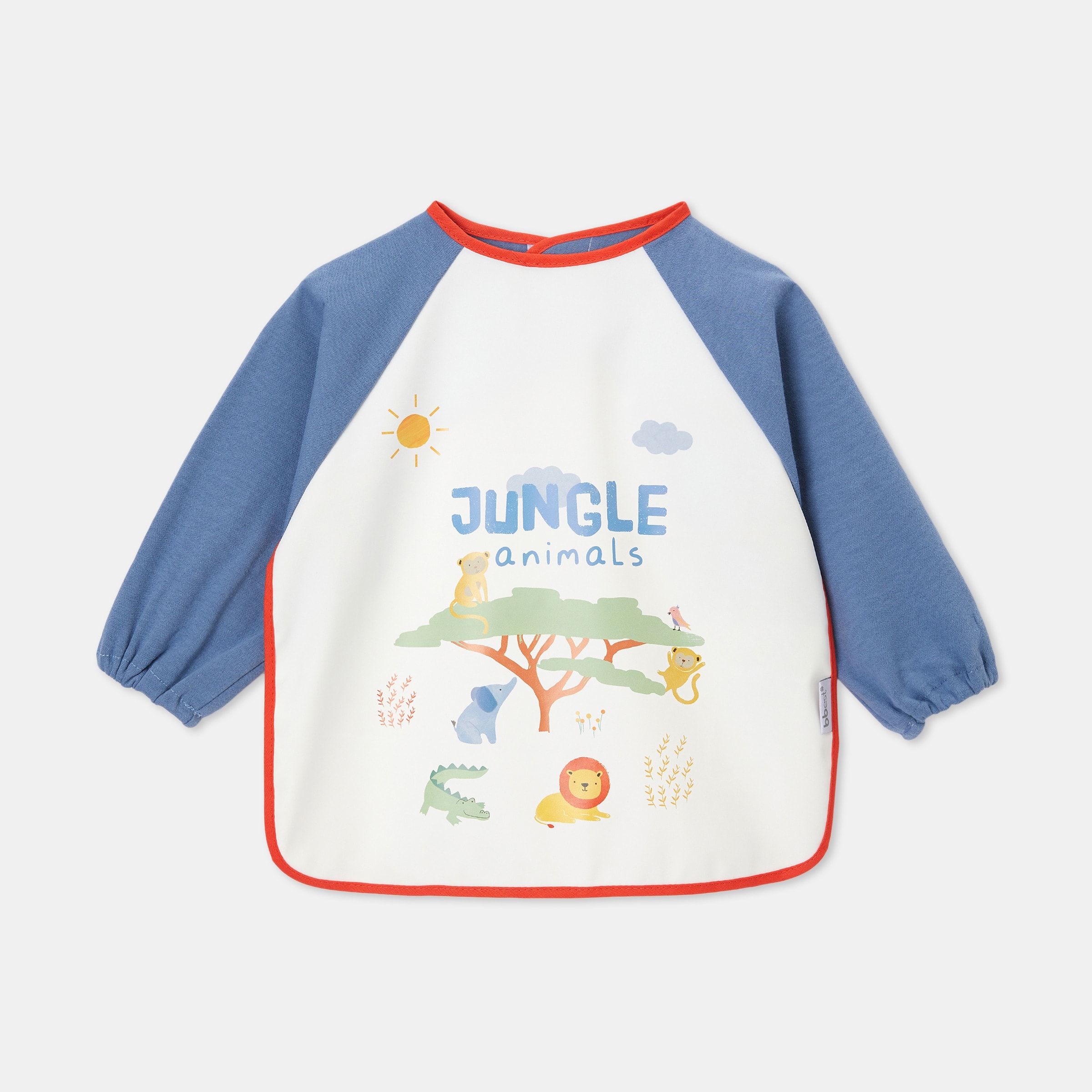 bbest - Babero plastificado con mangas jersey Bbest selva. - Image 1