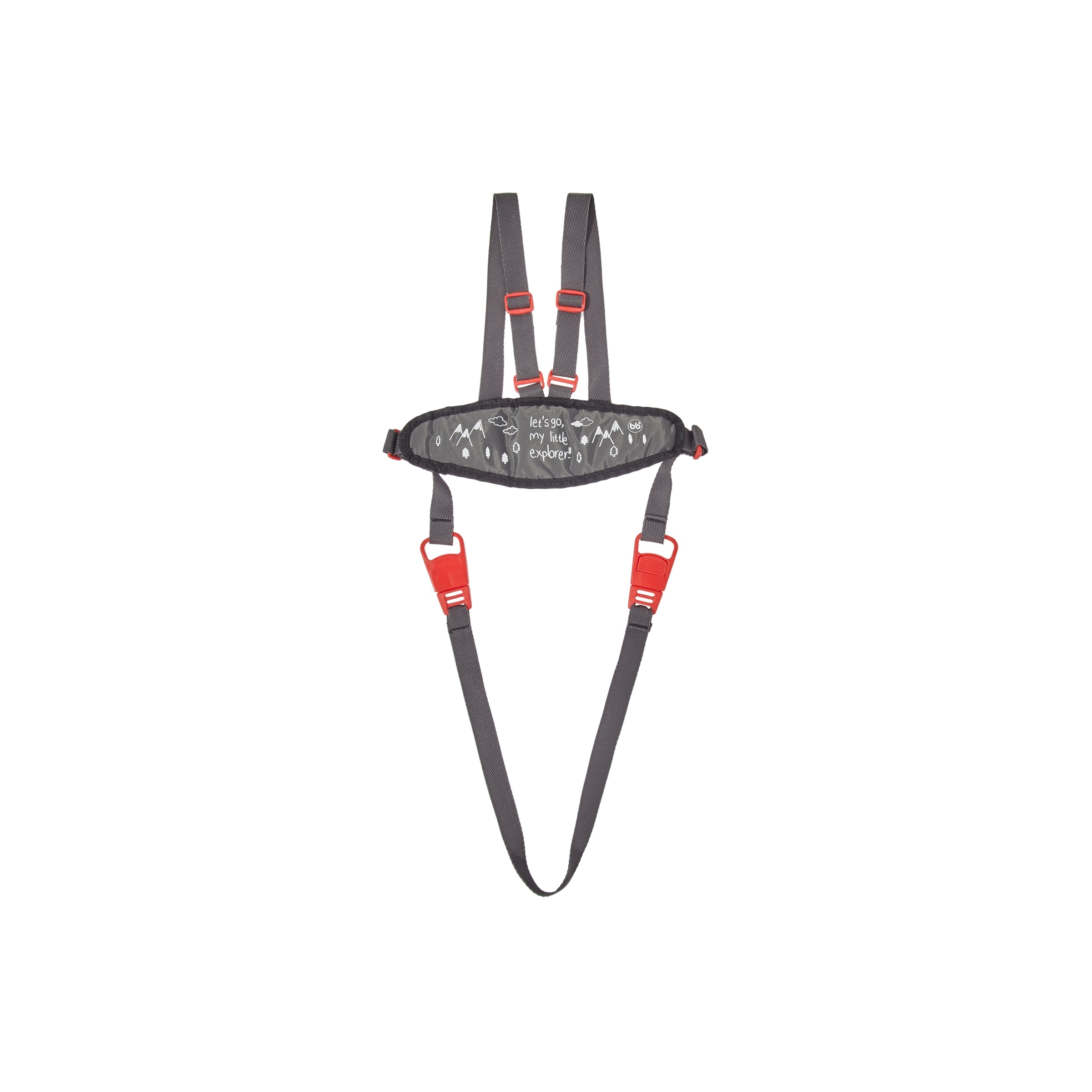bbest - Arnés Andador de seguridad bbest acolchado negro. - Image 1