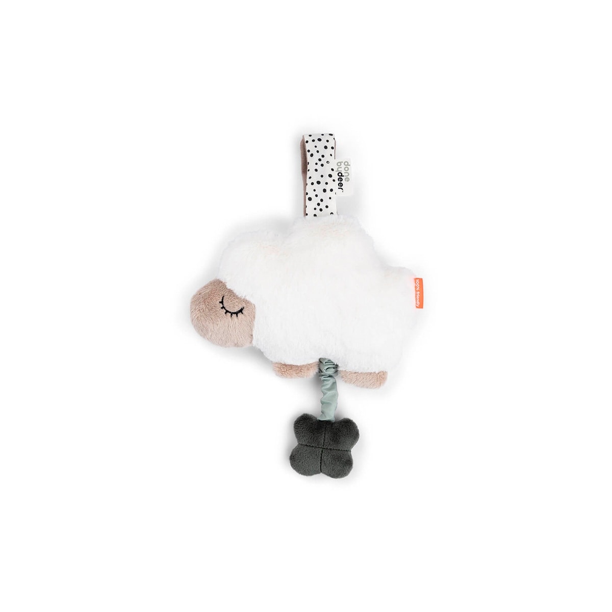 Done by Deer - Peluche musical Done by Deer oveja Tiny Farm. - Image 1