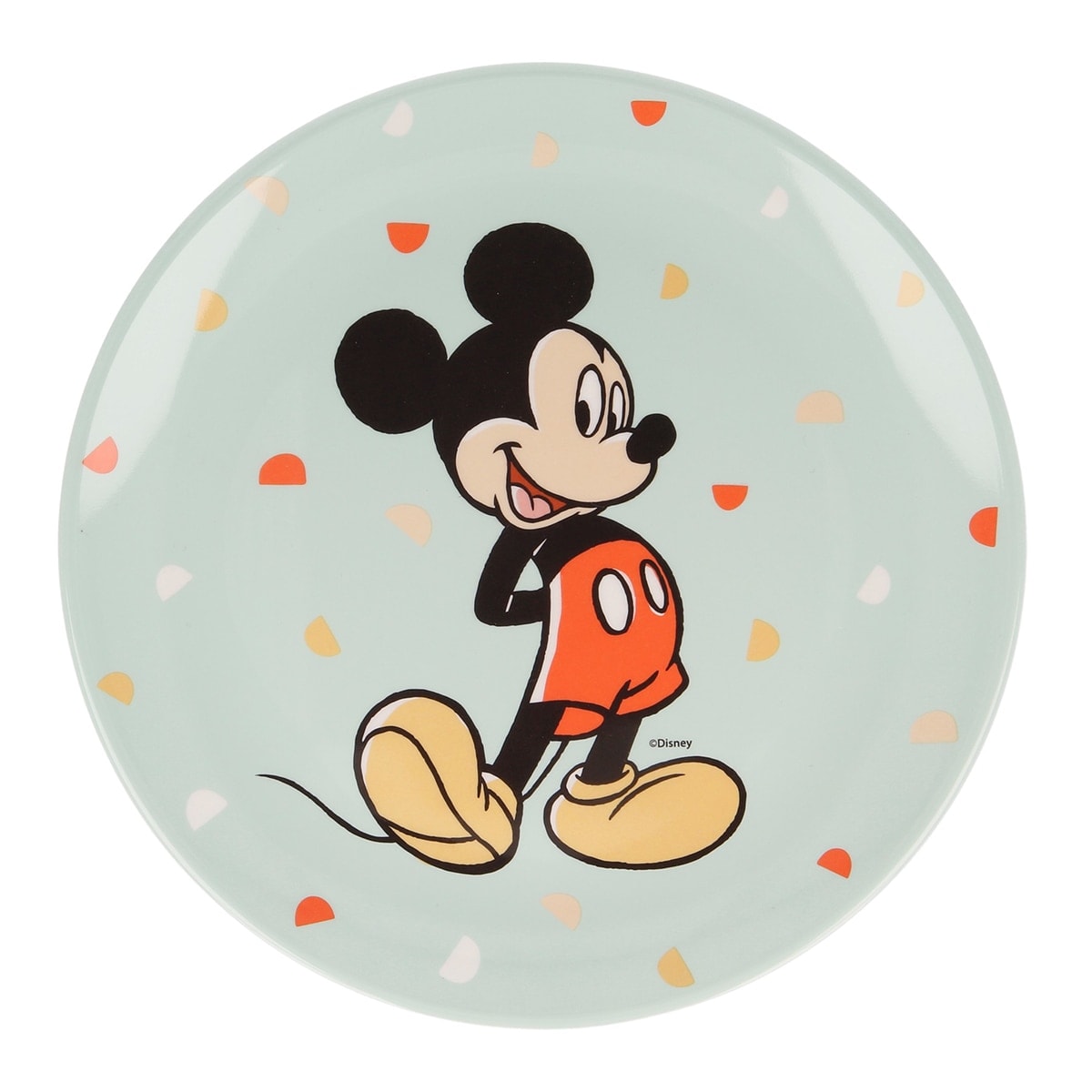 Disney - Plato de postre de melamina Cozy Mickey Disney. - Image 1