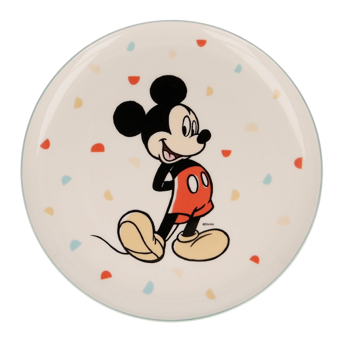 Disney - Plato de postre de cerámica Cozy Mickey Disney. - Image 1
