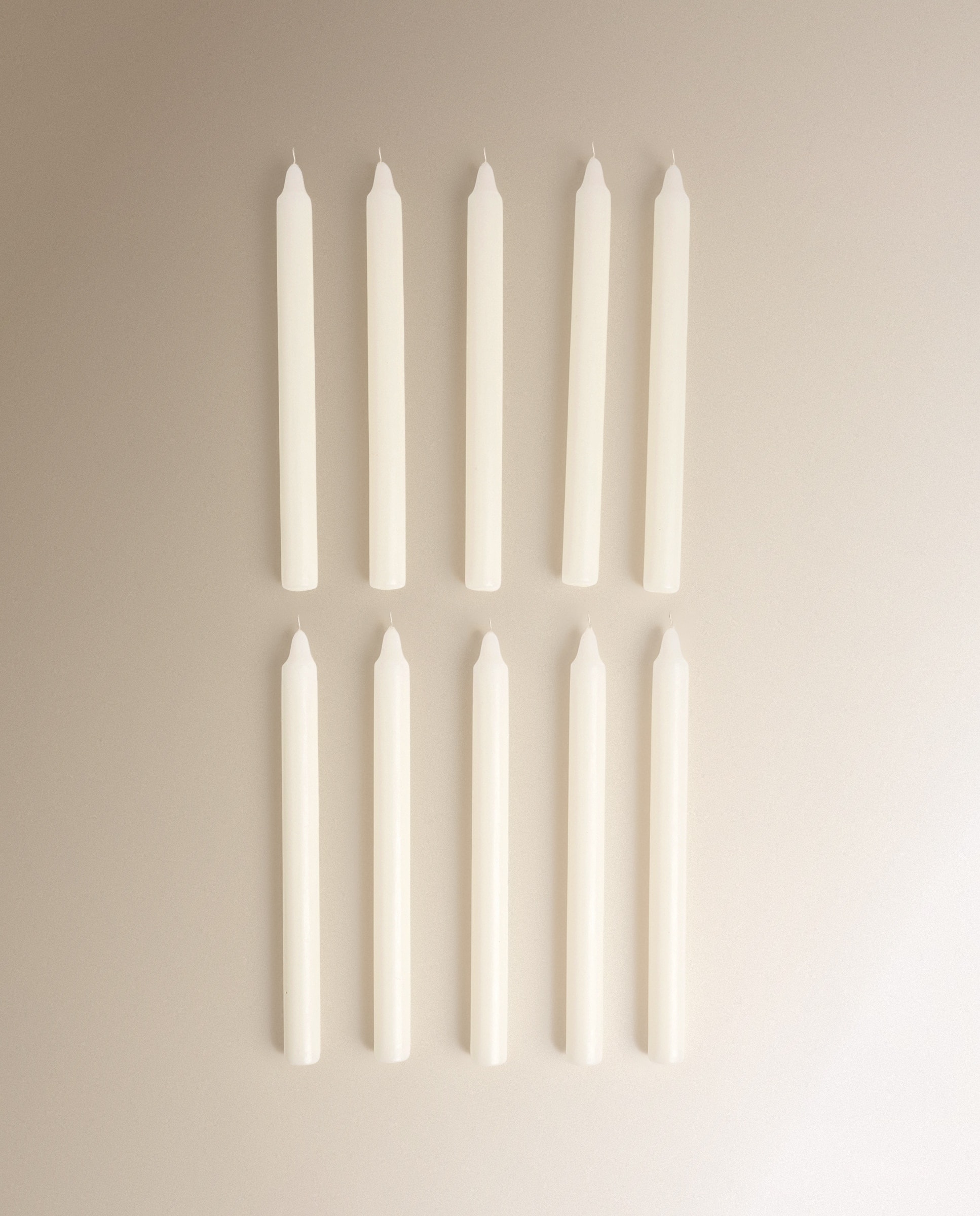 El Corte Inglés - Set de 10 velas Candelabro. - Image 1