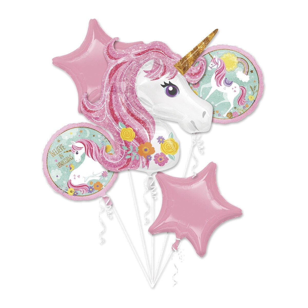 Liragram - Bouquet globos Unicornio. - Image 1