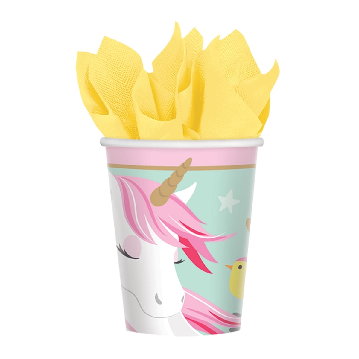 Liragram - 8 vasos 266ml Unicornio mágico. - Image 1