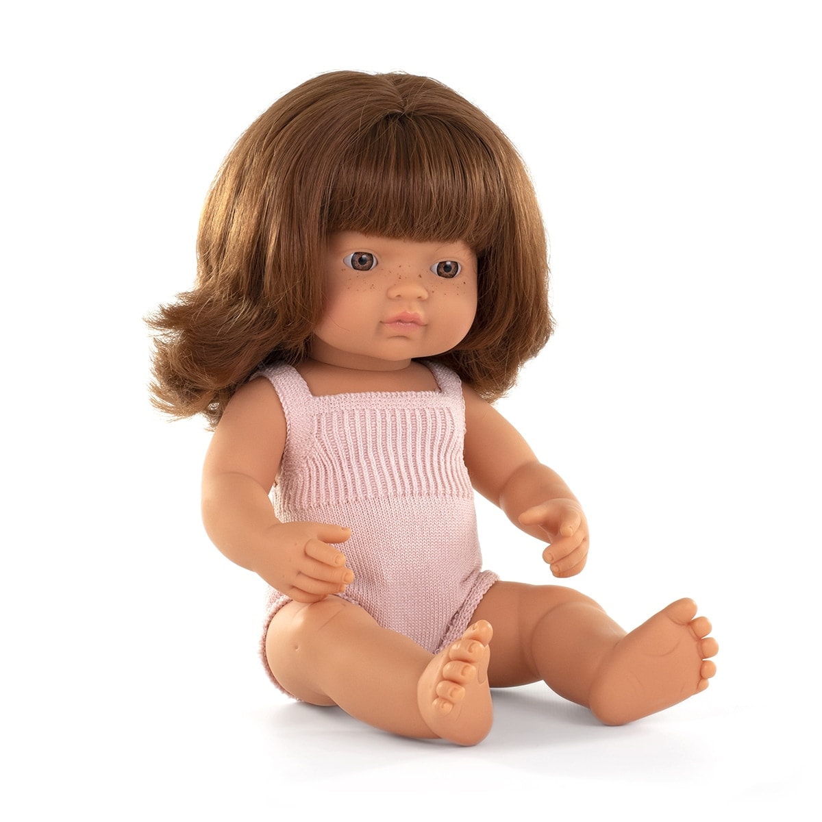 Miniland - Muñeca pelirroja niña 38 cm Miniland. - Image 1