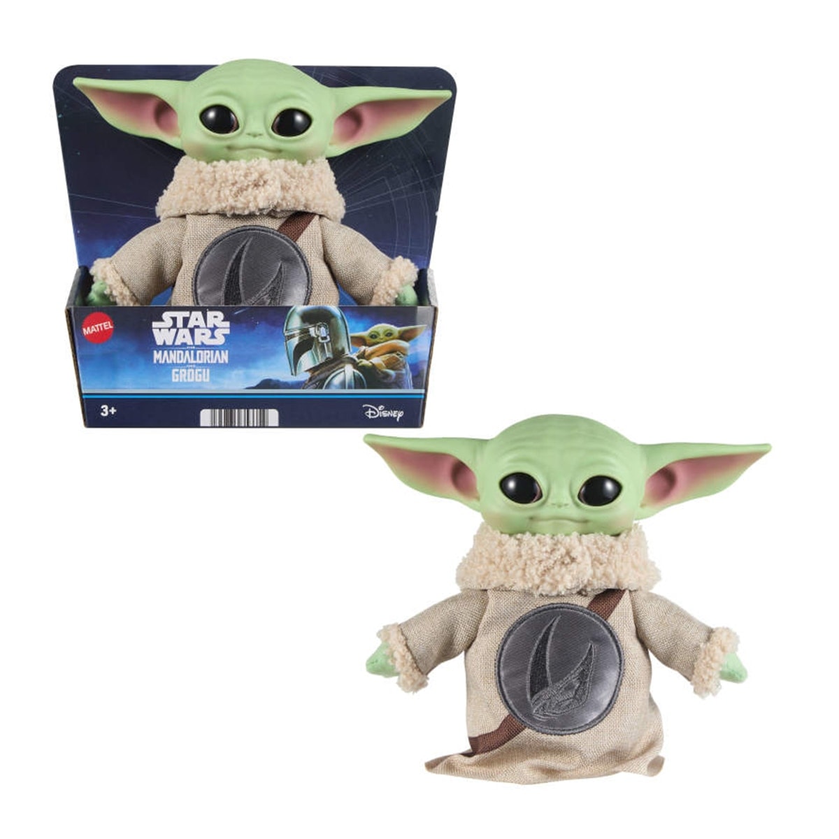 Mattel - Peluche Star Wars Grogu Mattel. - Image 1