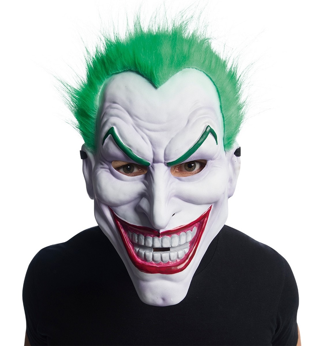 Rubies - Máscara Adulto Joker Con Pelo. - Image 1