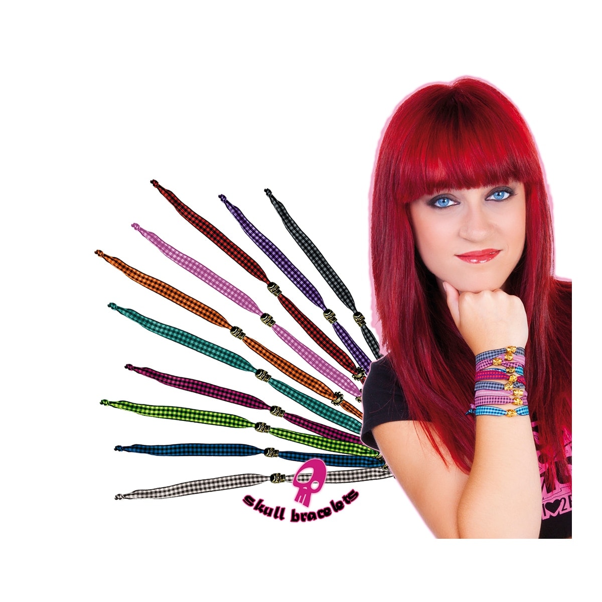 Rubies - Pack Pulsera Skull Rubies. - Image 1