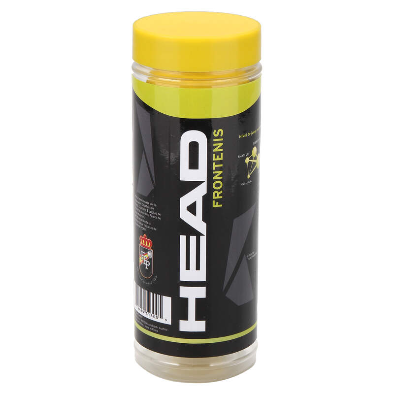 Head - Bote de 3 pelotas de frontenis Head. - Image 1