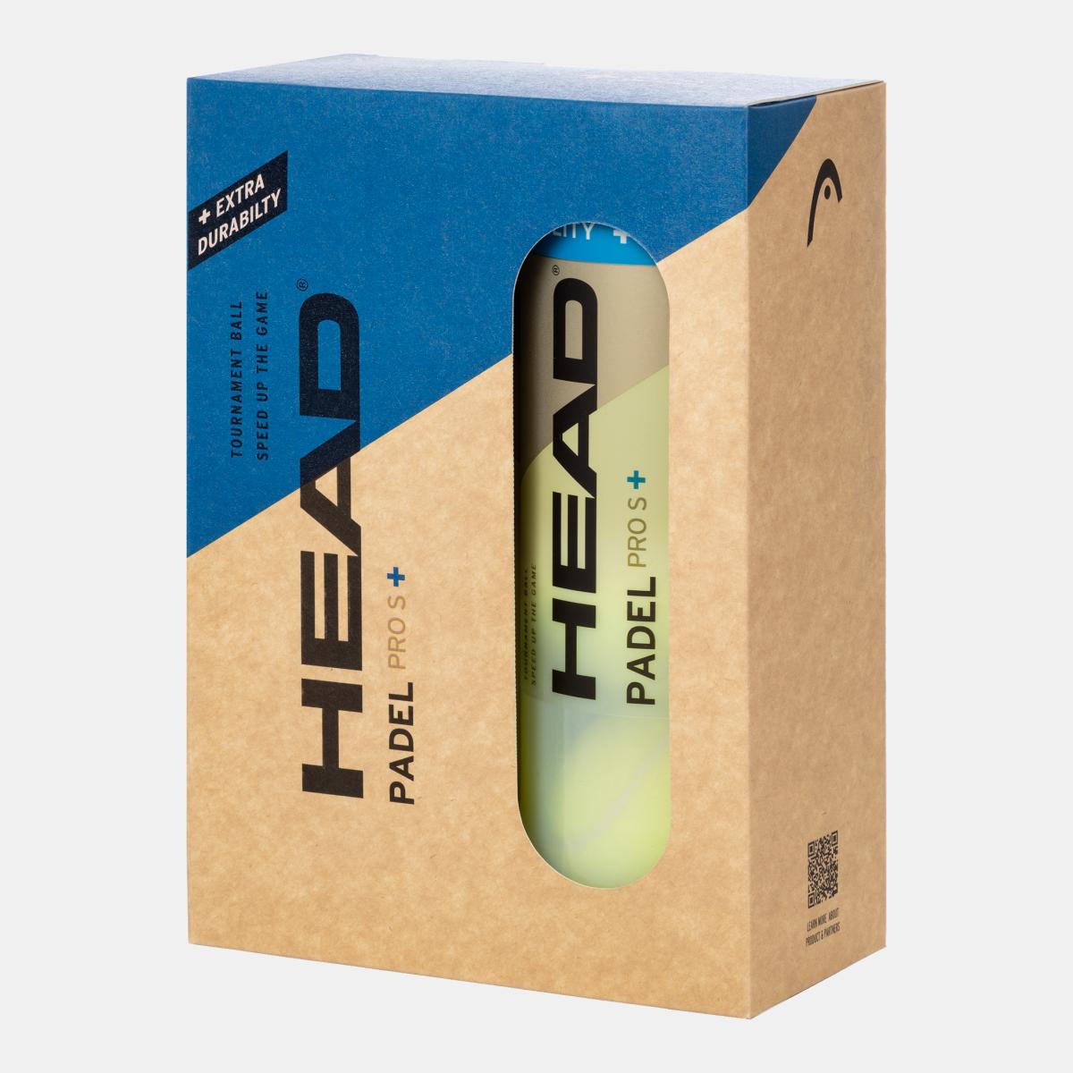 Head - Pack 2 botes de bolas de Padel PRO S + HEAD. - Image 1