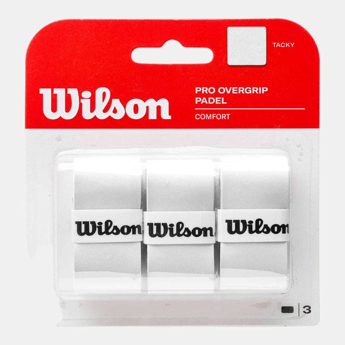Wilson - Pro Overgrip Padel 3PK WH Wilson. - Image 1
