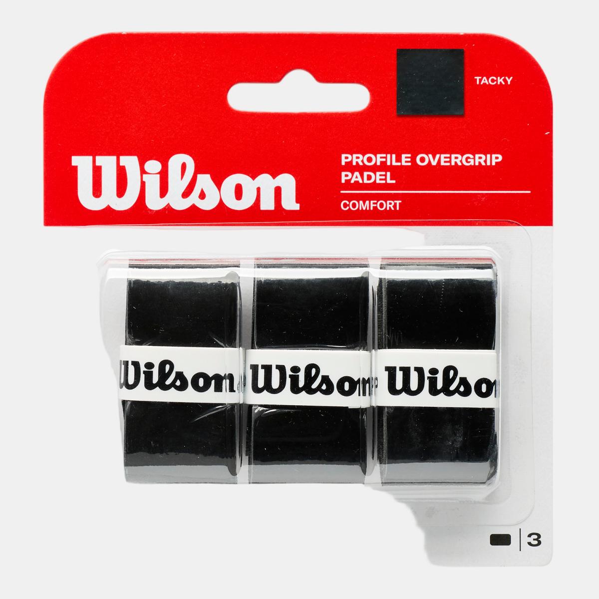 Wilson - Profile Padel Overgrip Black Wilson. - Image 1