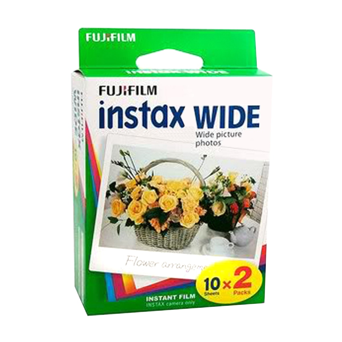 Fujifilm - Película instantanea Fujifilm para Instax Wide Pack 2 x 10 hojas. - Image 1