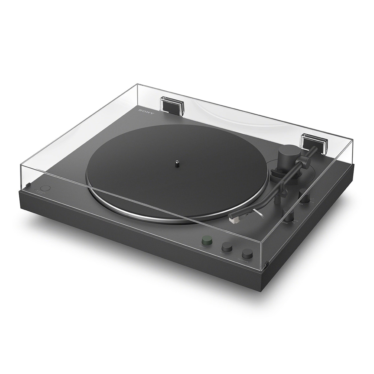 Sony - Tocadiscos Sony PS-LX3BT, Bluetooth con compatibilidad Qualcomm aptX, automático, preamplificador incorporado y diseño minimalista. - Image 1