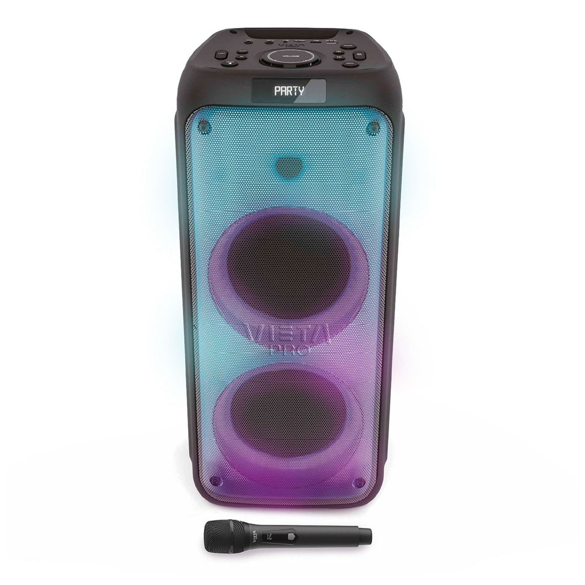 Vieta Pro - Altavoz portátil Vieta Pro Party 110, 150W, hasta 10 h de batería, Bluetooth 5.3, luces LED, Auracast y micrófono. - Image 1