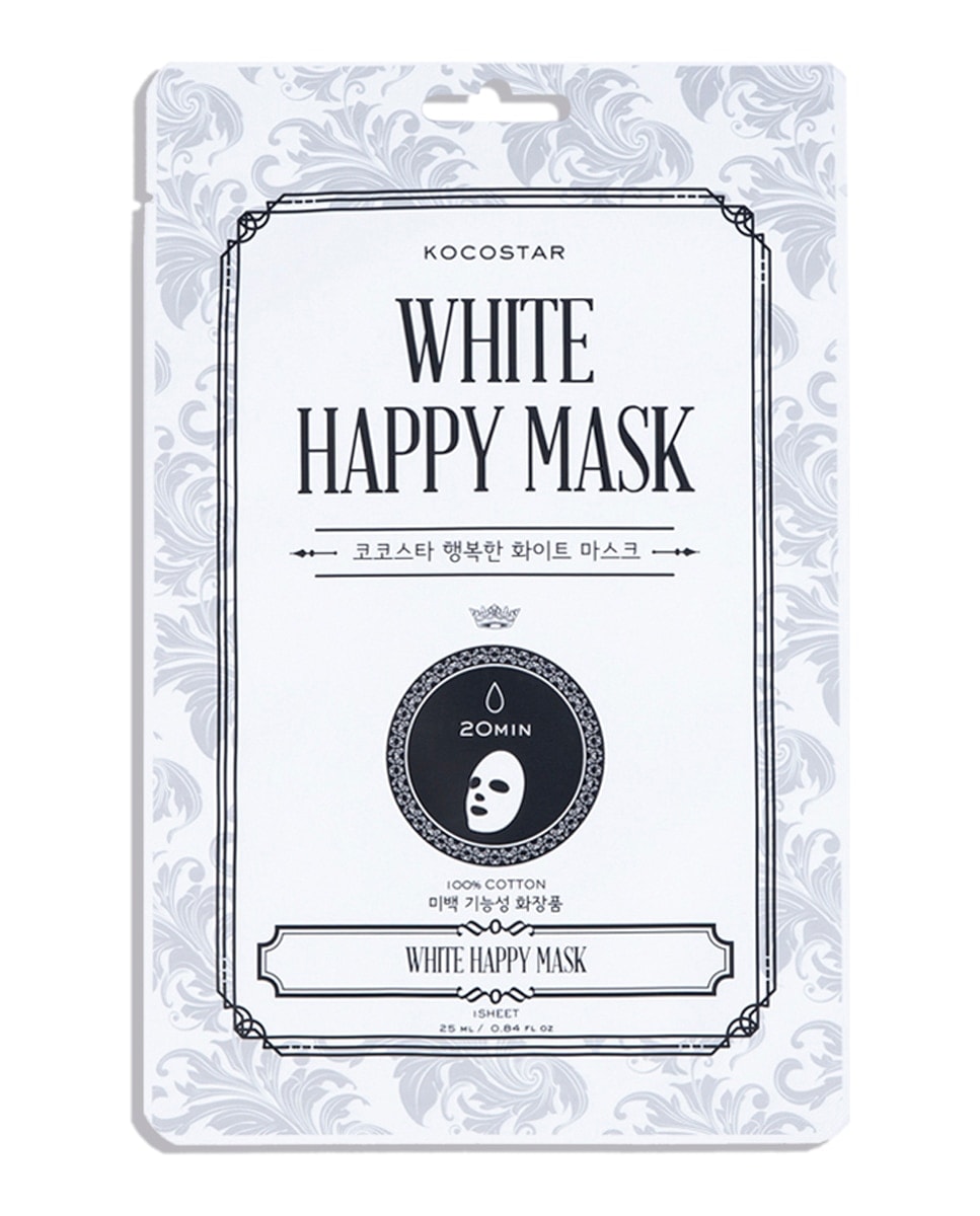Kocostar - Mascarilla de velo White Happy Mask Kocostar. - Image 1