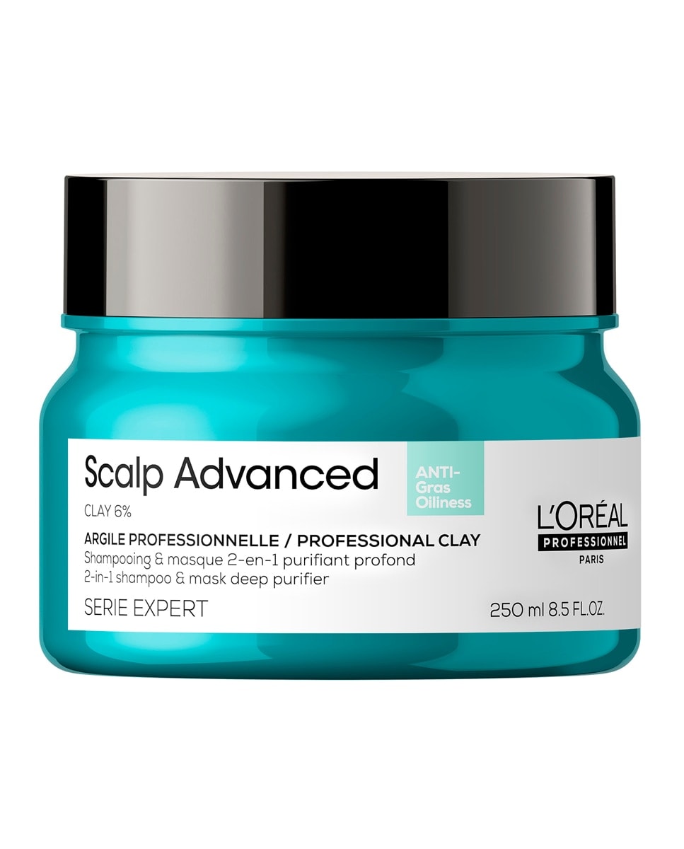 L'Oréal Professionnel - Arcilla 2-en-1 enriquecida con activos Pelo graso Scalp Advanced Serie Expert 250 ml L'Oréal Professionnel. - Image 1