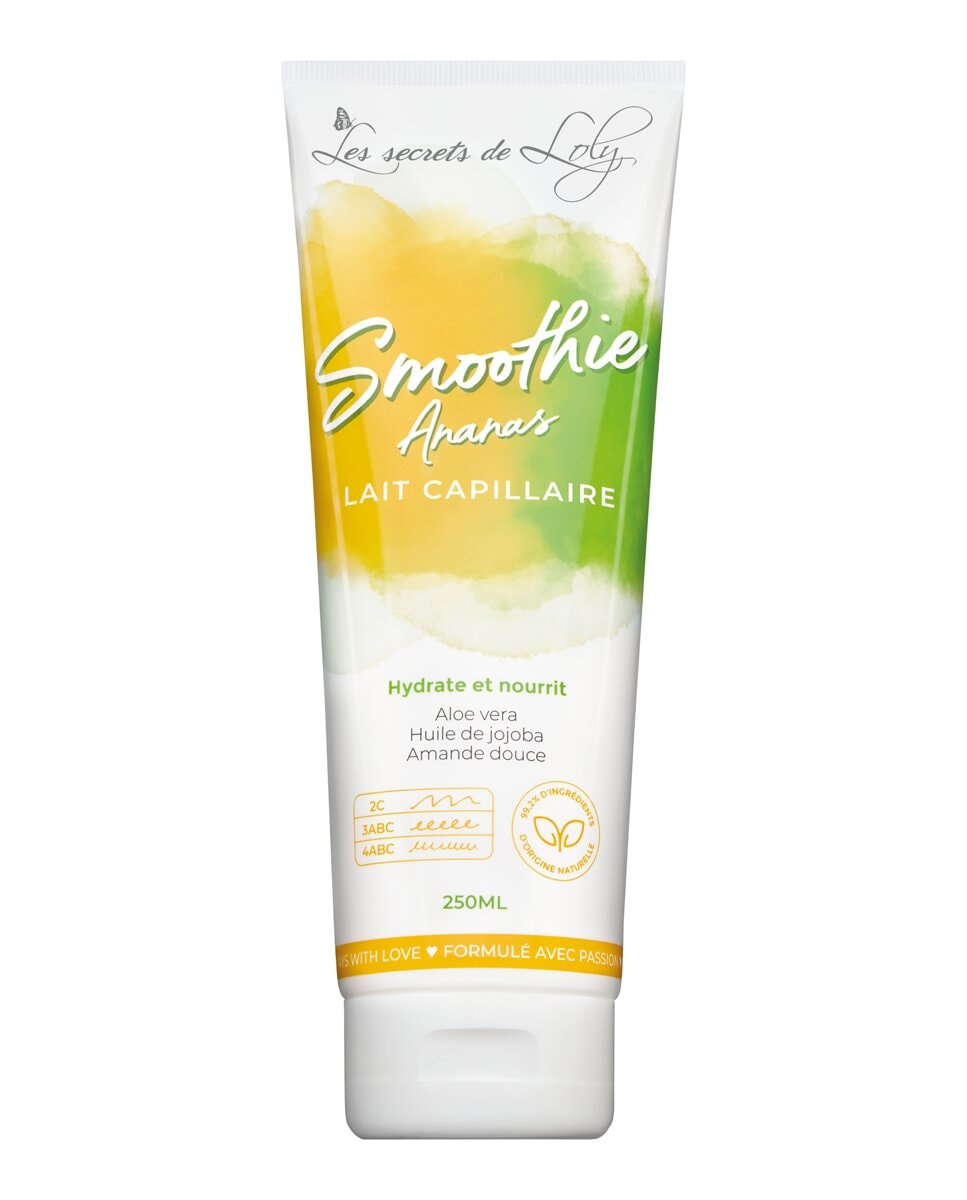 Les Secrets De Loly - Leche Nutritiva Capilar Smoothie Ananas 250 Ml Les Secrets De Loly. - Image 1