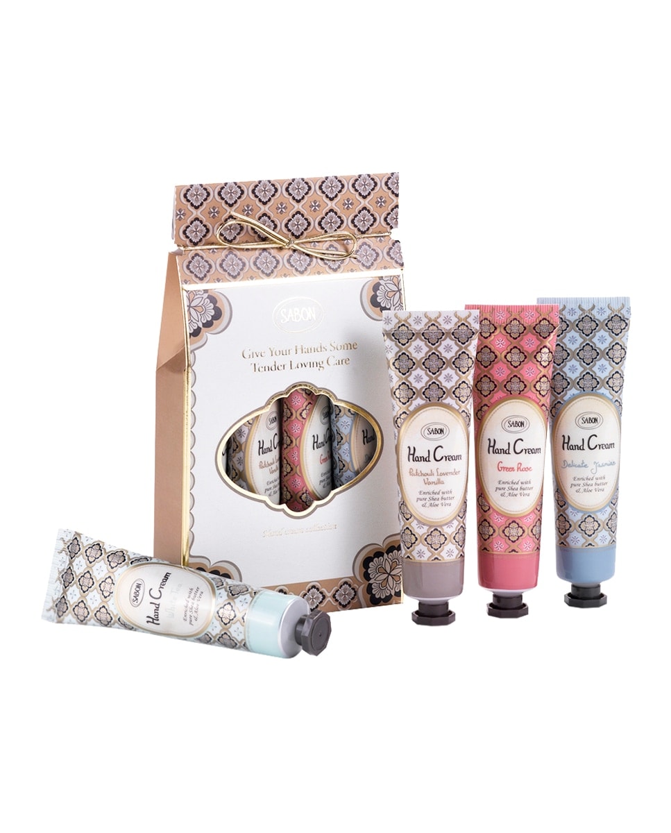 Sabon - Estuche de regalo Cuatro Cremas de Manos Sabon. - Image 1