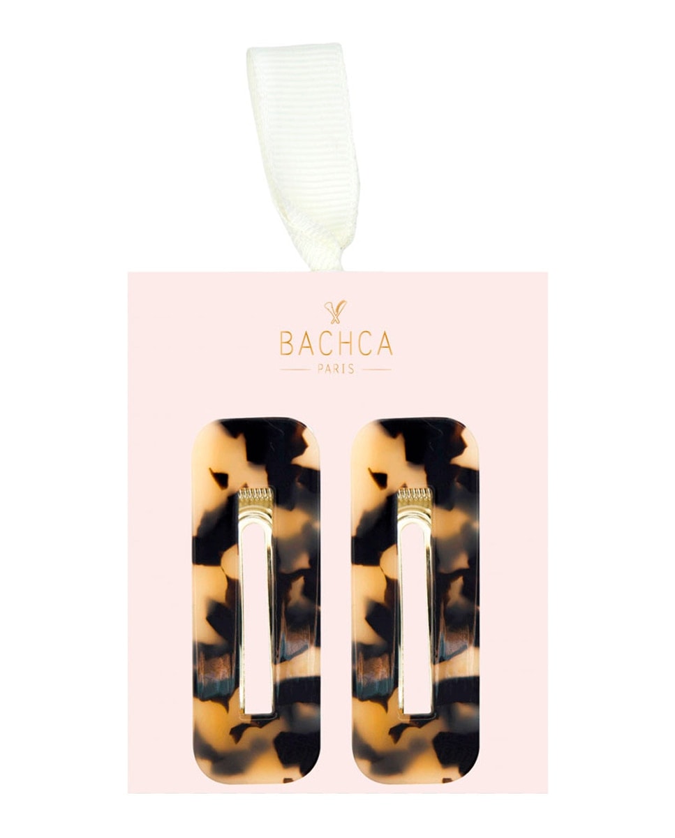 Bachca - Estuche de Regalo 2 Pasadores Acabado Carey Bachca. - Image 1