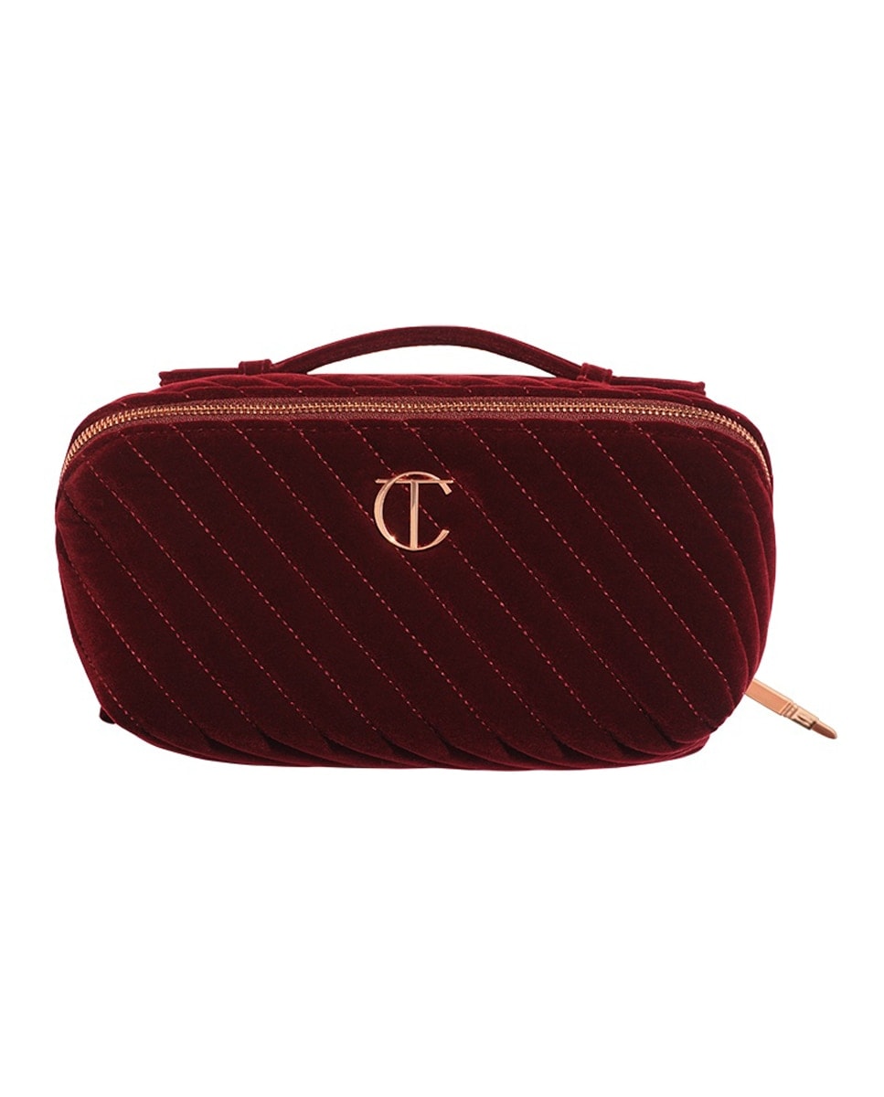 Charlotte Tilbury - Organizador de Maquillaje Velvet Make Up Bag Grande Charlotte Tilbury. - Image 1