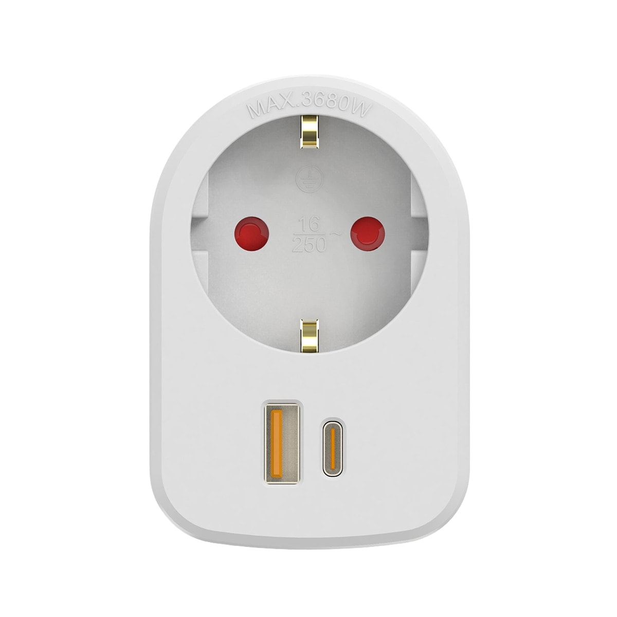 SIMON - Adaptador Combi USB A + C 18W Simon. - Image 1