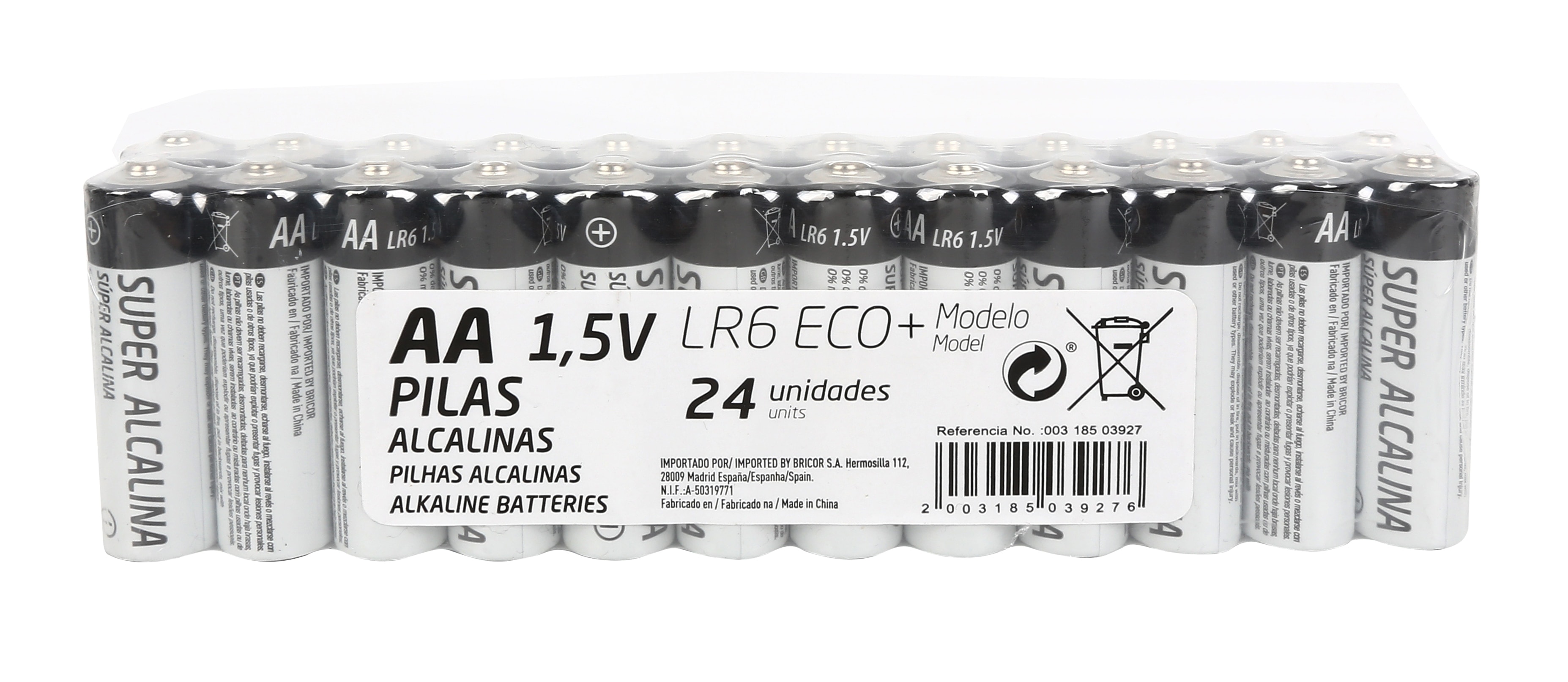 Inves - Pila alcalina AA LR06 (x24). - Image 1