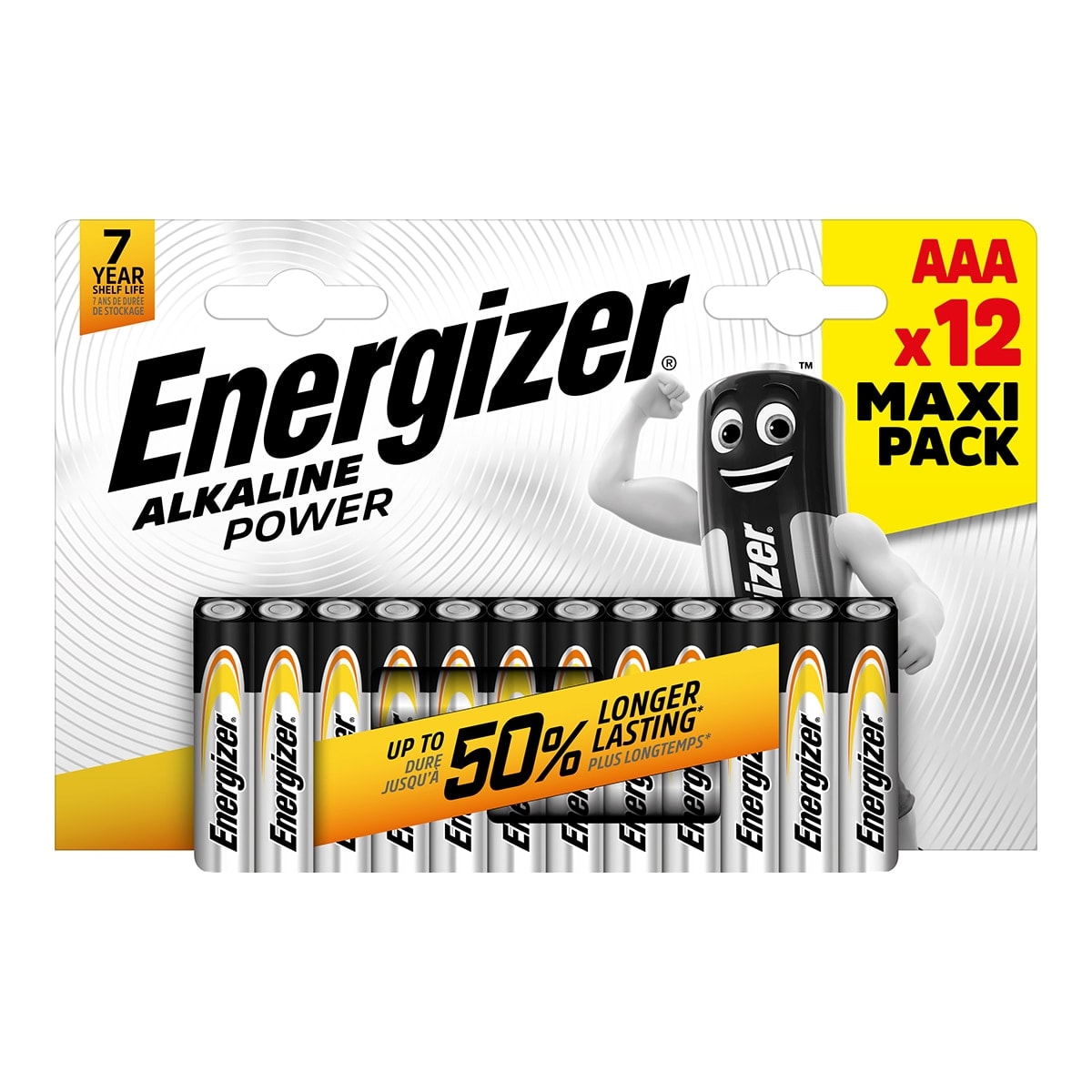ENERGIZER - Pack 12 Pilas tipo AAA LR03. - Image 1