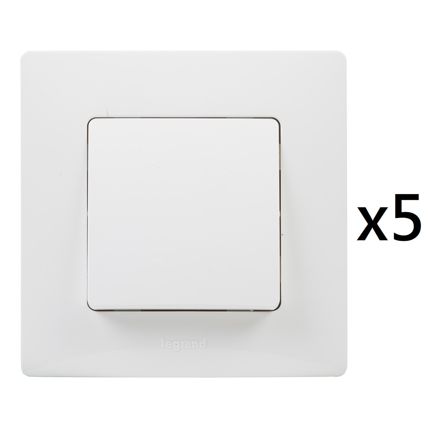 Legrand - Pack 5 Conmutadores. - Image 1