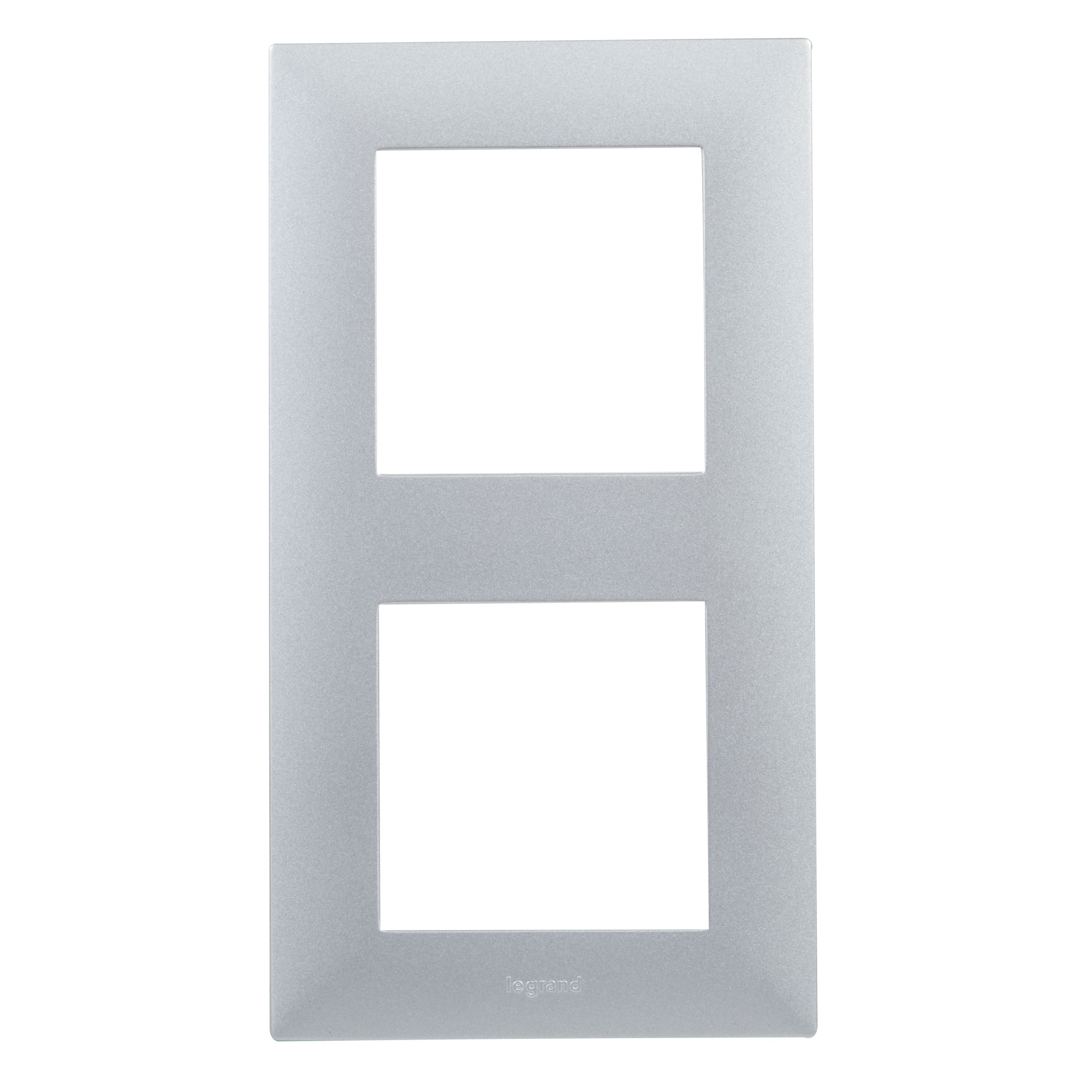 Legrand - Marco doble Niloé Step. - Image 1