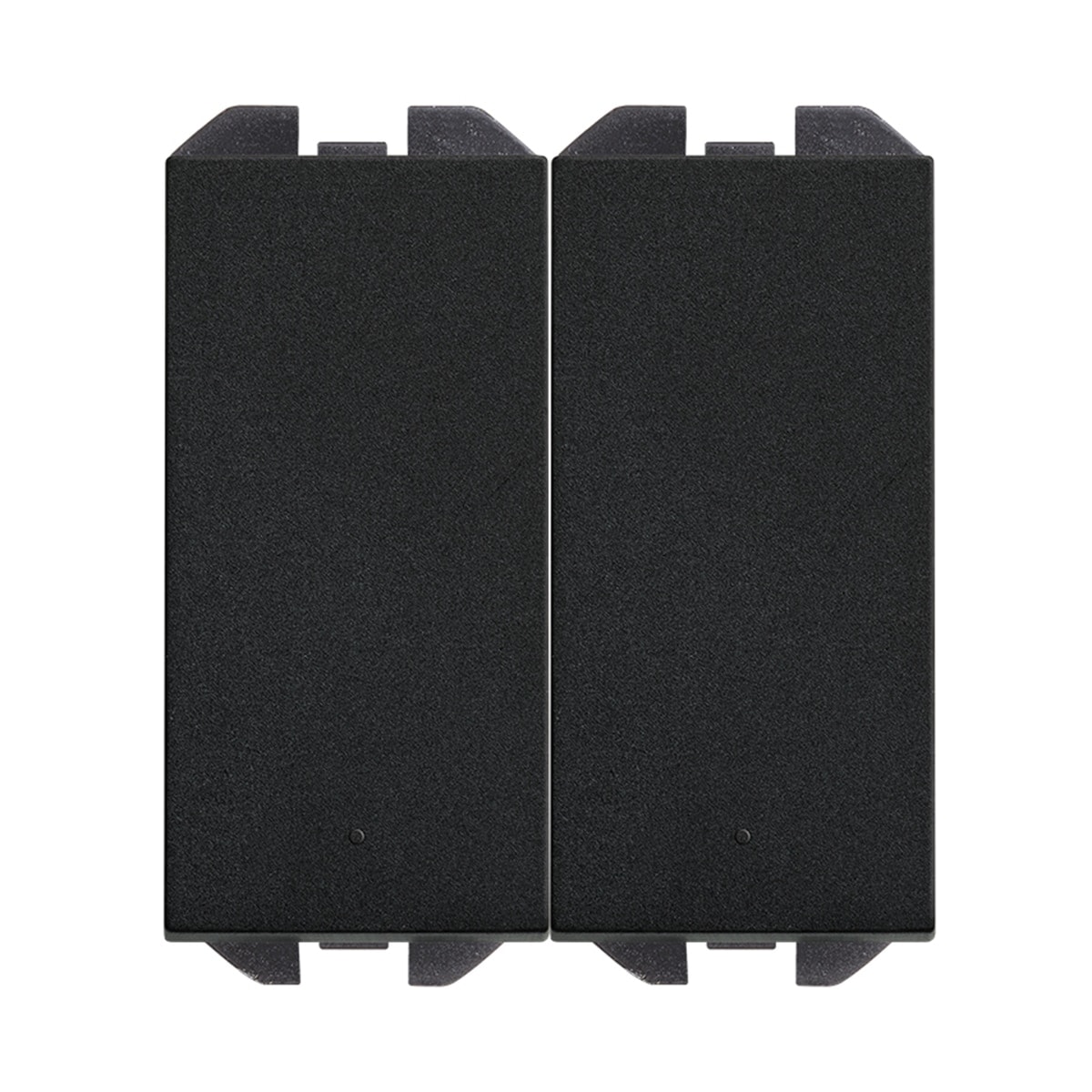 SIMON - Conmutador Pulsante Doble 10AX Teclas Estrechas S270. - Image 1
