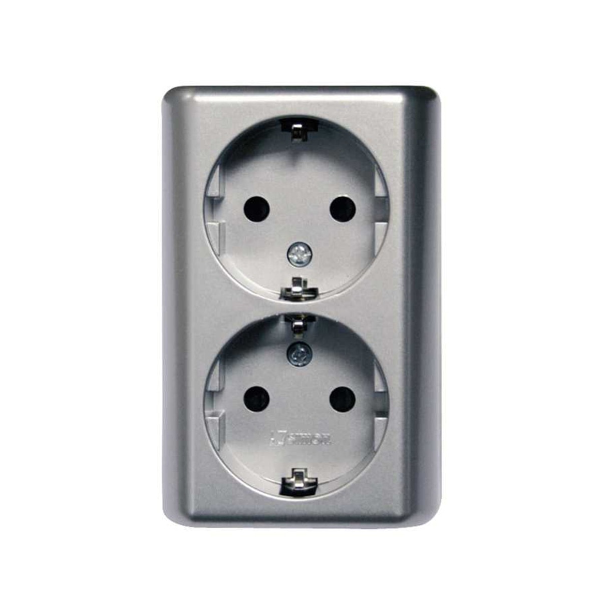 SIMON - Enchufe Doble Monobloc Superficie 16A. - Image 1