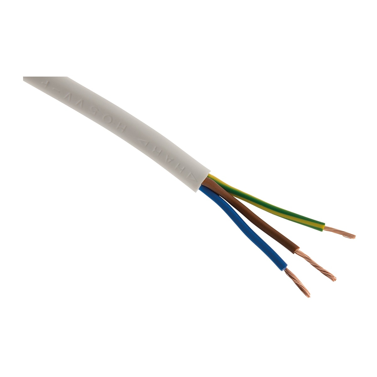 ZENITECH - Cable H05VV-F - 3x1,5 mm² - 10 m. - Image 1