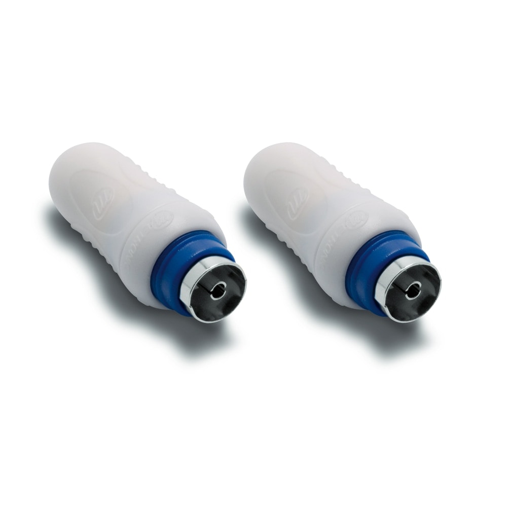 Metronic - Clavija cable coaxial TV H (x2). - Image 1