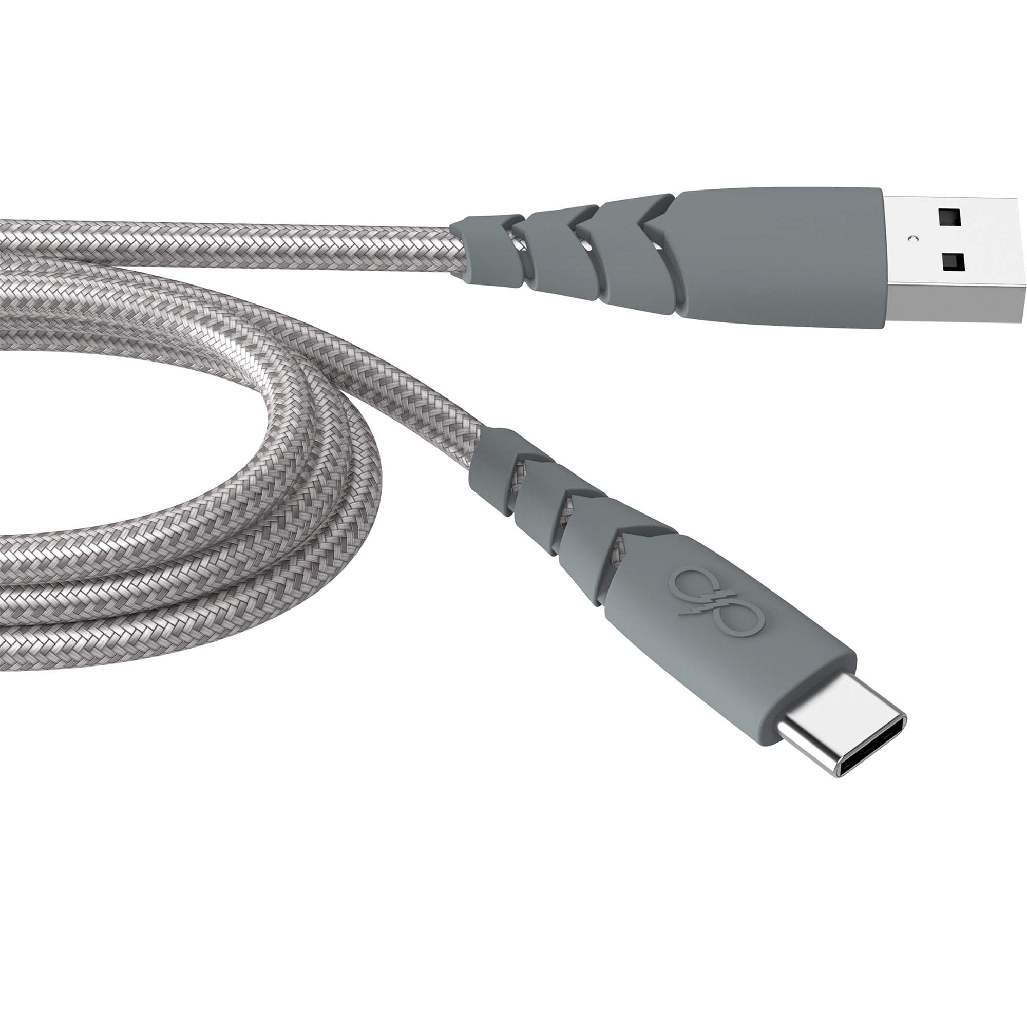 FORCE POWER - Cable Ultra Reforzado USB A - USB C 1,2 m. - Image 1