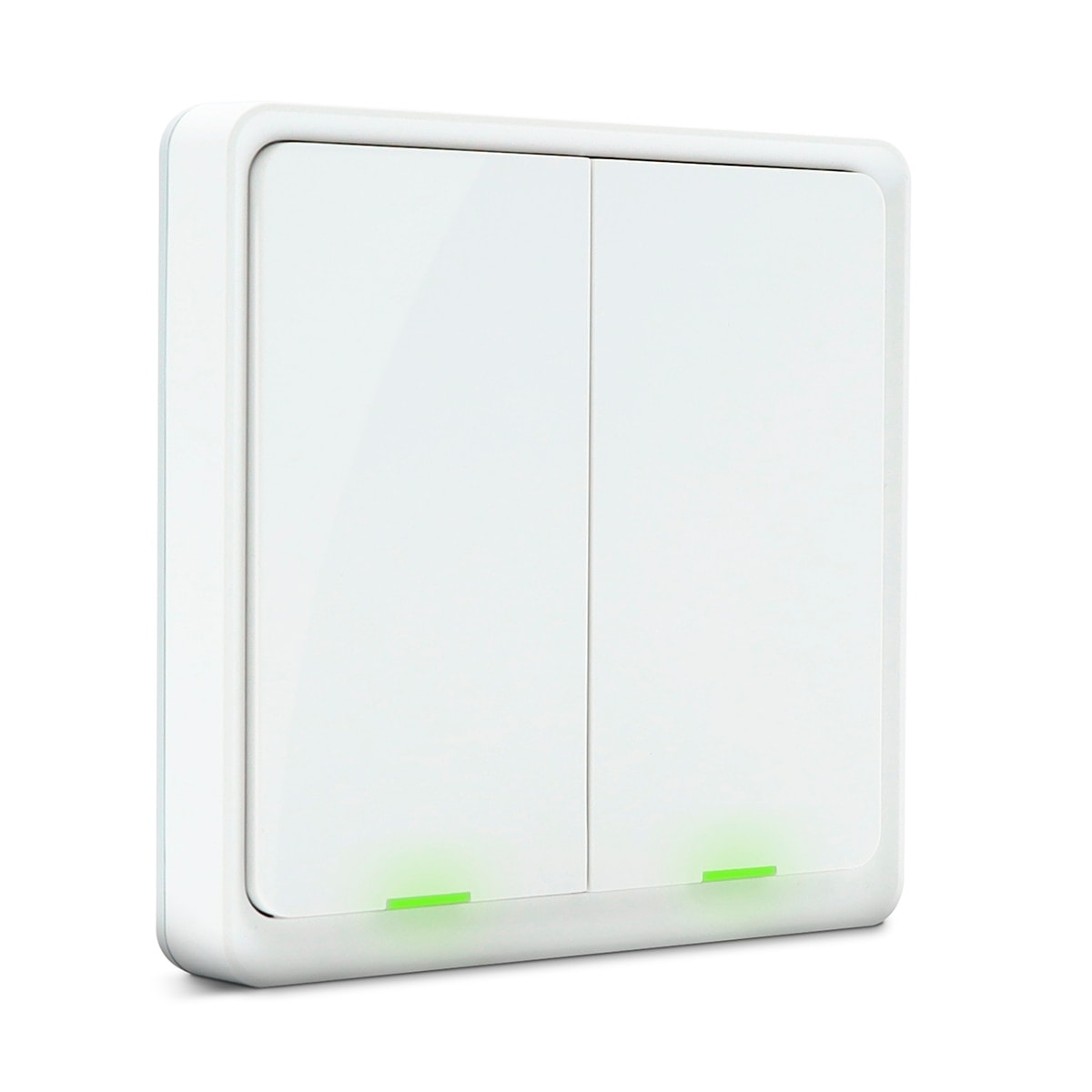 Metronic - Interruptor Inteligente sin Cable 2 Botones Zigbee. - Image 1