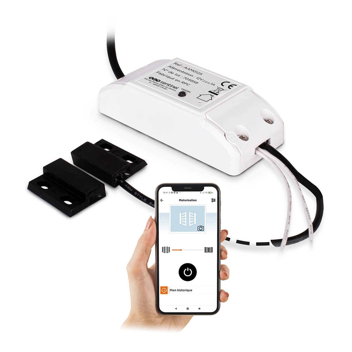SCS SENTINEL - Módulo Receptor Conectado para Motores WifiGate. - Image 1