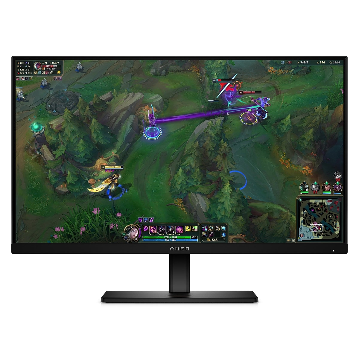 HP - Monitor PC Gaming 62,2cm (24,5") HP OMEN 25, 360Hz, Full HD IPS, AMD FreeSync Premium y compatible con NVIDIA G-SYNC. - Image 1