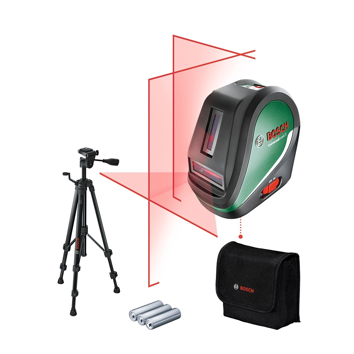 Bosch - Nivel Láser Universal 3 + Trípode. - Image 1