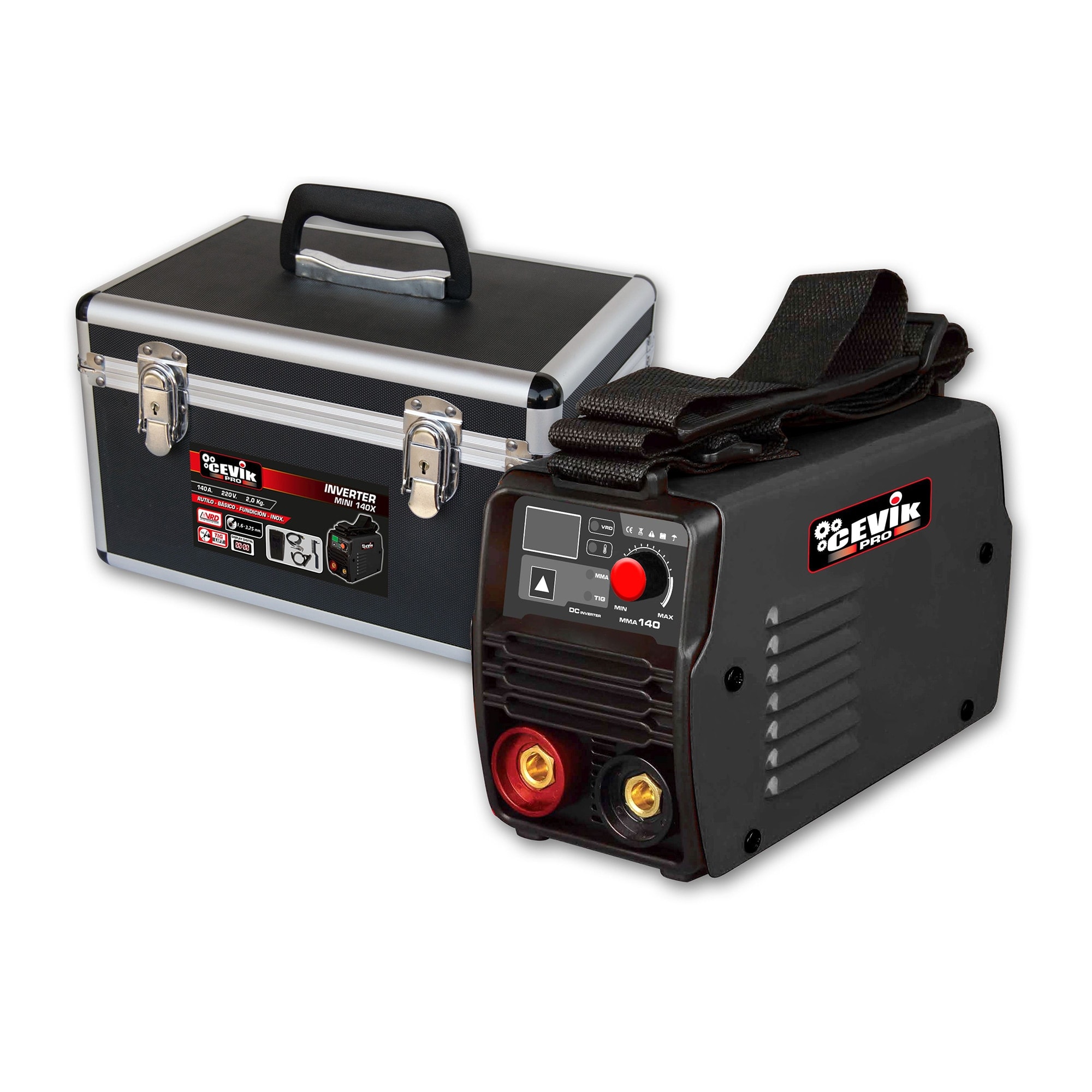 CEVIK PRO - Soldador Inverter 140 A CE-MINI140X. - Image 1