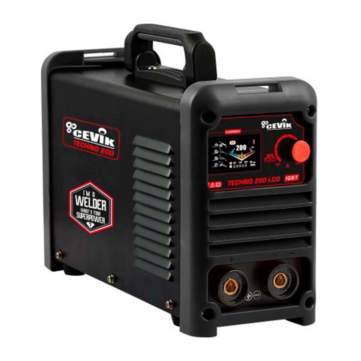CEVIK - Soldador Inverter con Pantalla LCD 200 A. - Image 1