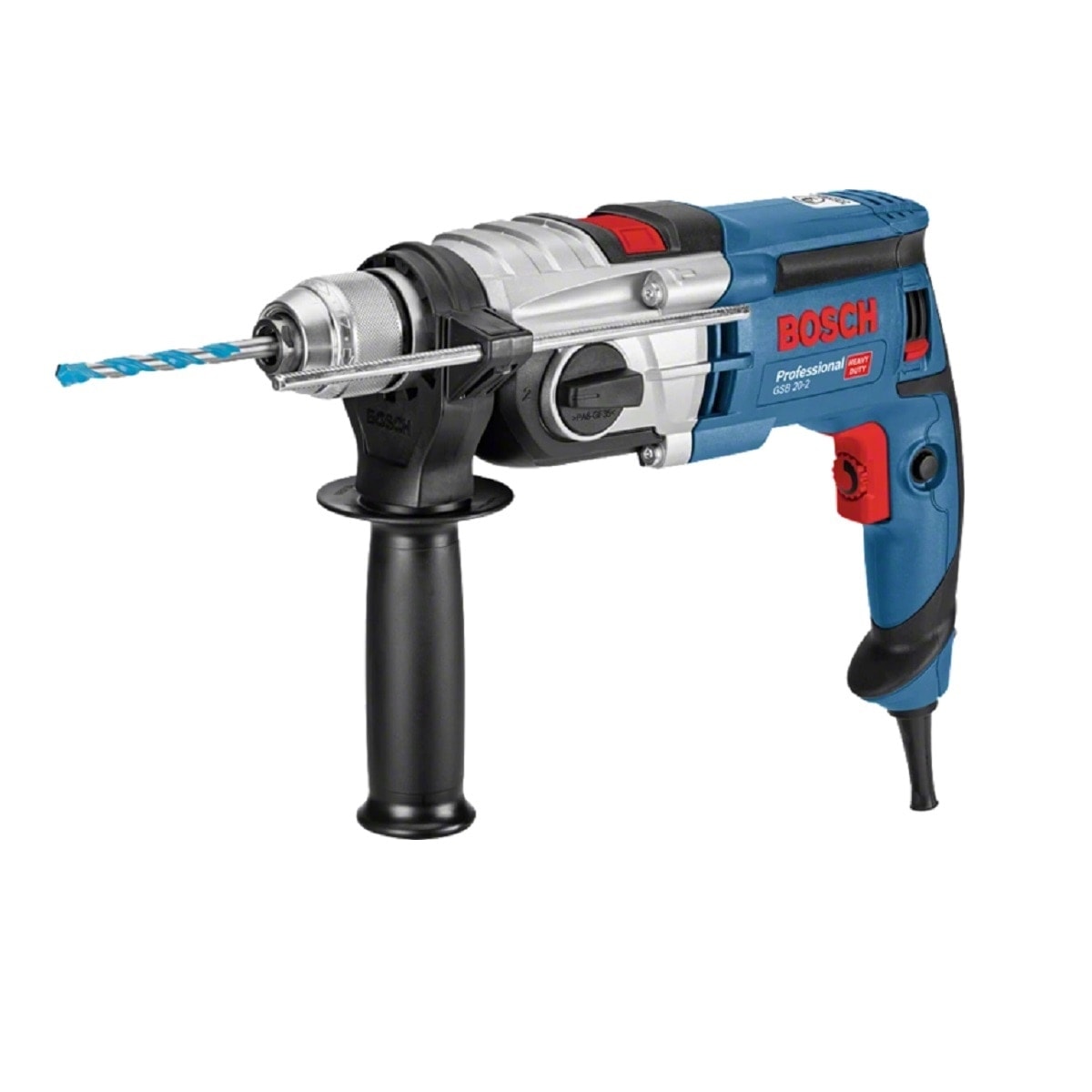Bosch - Taladro de Percusión Multiusos Eléctrico con cable a red 850 W GSB 20-2. - Image 1