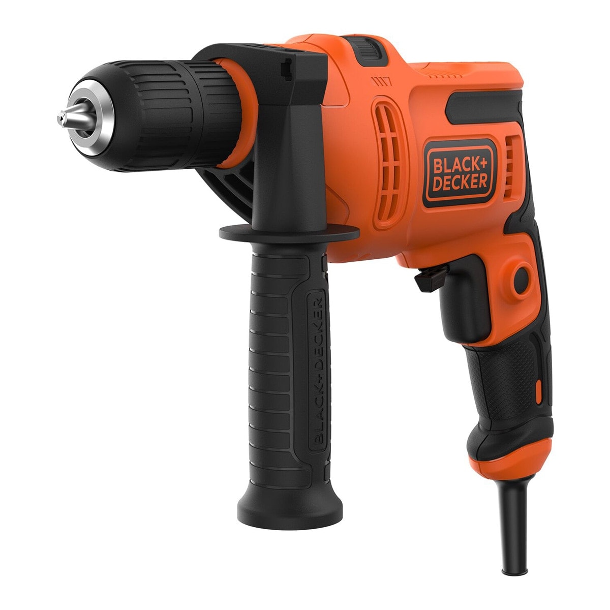 BLACK+DECKER - Taladro Percutor Eléctrico con cable a red 500W. - Image 1